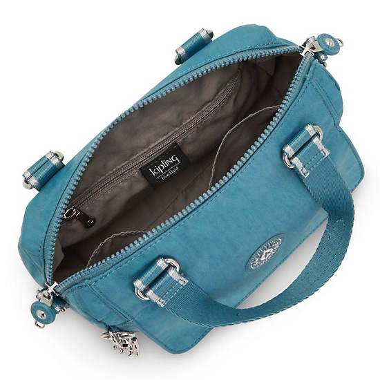 Sac À Main Kipling Zeva Handbag Turquoise | FR 1927XY
